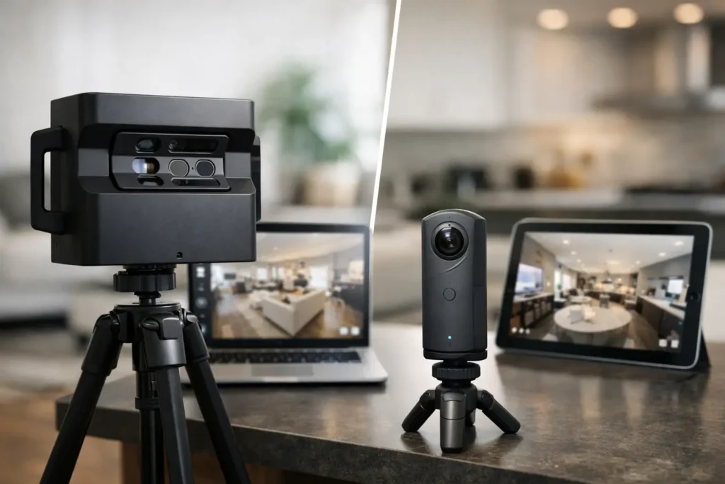 Matterport vs CloudPano for Real Estate